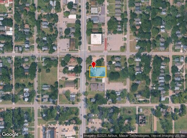  1508 Sw Topeka Blvd, Topeka, KS Parcel Map
