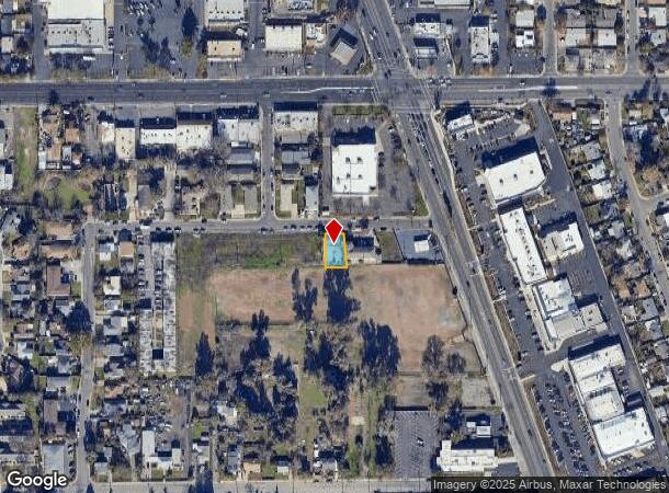 5352 Young St, Sacramento, CA Parcel Map