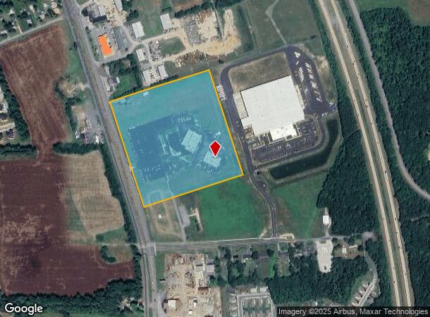 2603 S Dupont Blvd, Smyrna, DE Parcel Map