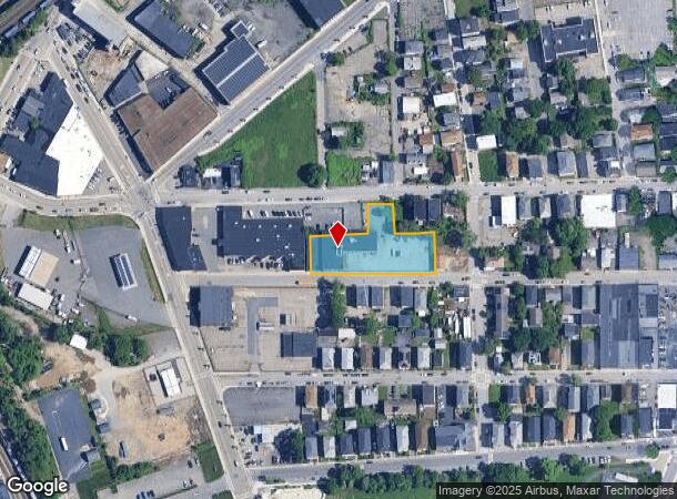 60 Ellsworth St, Worcester, MA Parcel Map