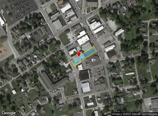  120 S Main St, Churubusco, IN Parcel Map