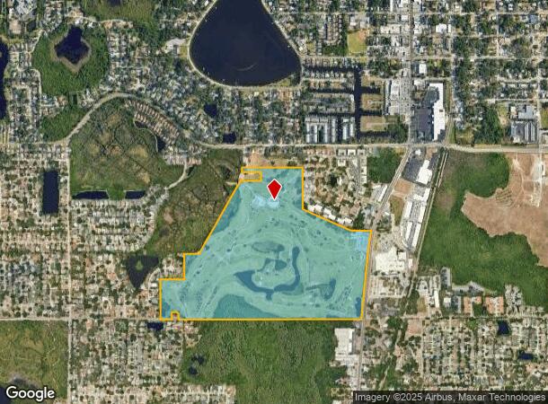 1310 S Pinellas Ave, Tarpon Springs, FL Parcel Map