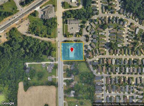  5655 Carpenter Rd, Ypsilanti, MI Parcel Map