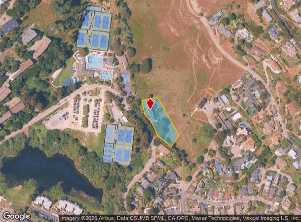 1645 Mar West St, Belvedere Tiburon, CA Parcel Map