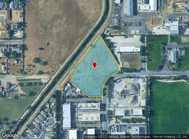 Elkins Way, Brentwood, CA Parcel Map