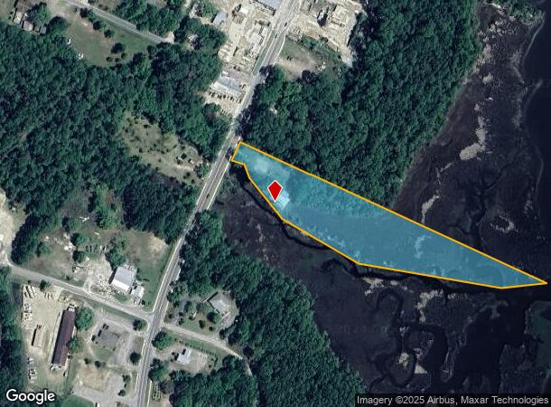  1493 Coastal Hwy, Panacea, FL Parcel Map