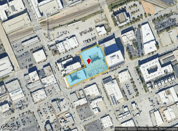 127 S Elgin Ave E, Tulsa, OK Parcel Map