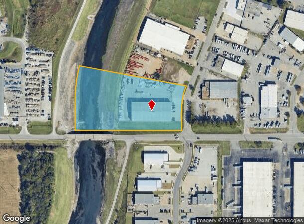  1502 N 105Th Ave E, Tulsa, OK Parcel Map