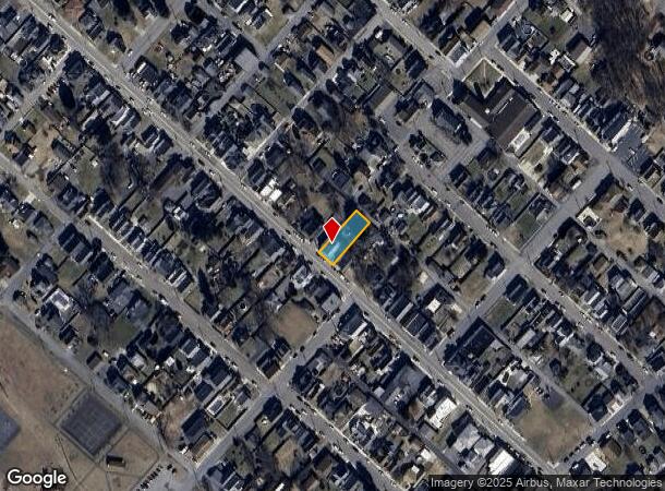  413 Oak St, Old Forge, PA Parcel Map