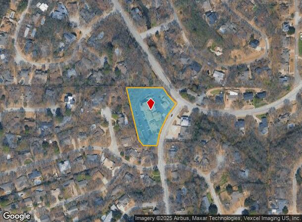 1000 N Bowen Rd, Arlington, TX Parcel Map