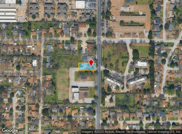 906 N Fielder Rd, Arlington, TX Parcel Map