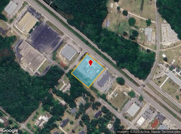  1255 Elm St W, Hampton, SC Parcel Map