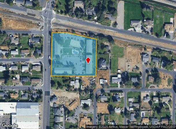  1548 N Edison St, Kennewick, WA Parcel Map