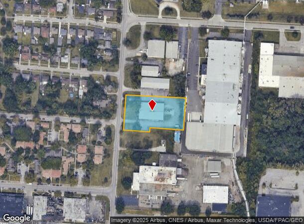 2080 Fairwood Ave, Columbus, OH Parcel Map