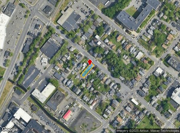  326 E Elm St, Scranton, PA Parcel Map