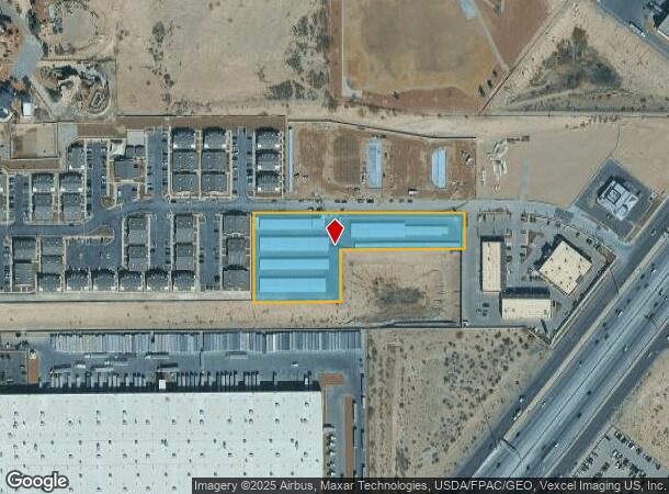 1267 Joe Battle Blvd, El Paso, TX Parcel Map
