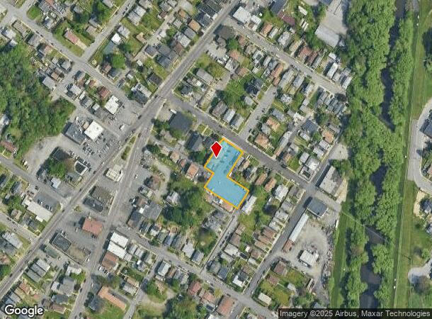  1013 Wood St, Scranton, PA Parcel Map