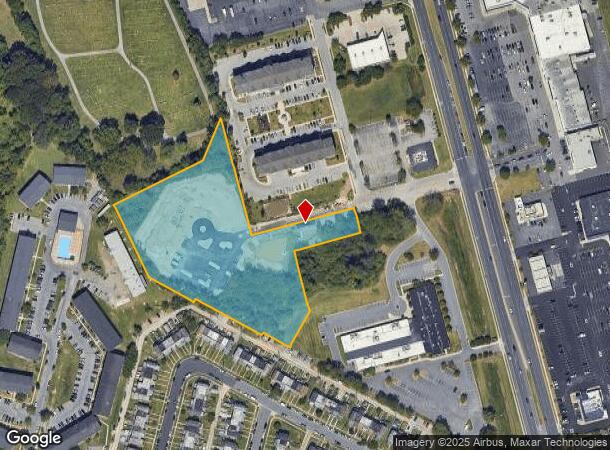 1440 Merritt Blvd, Dundalk, MD Parcel Map