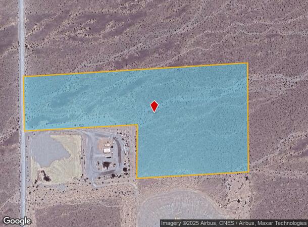 1821 N Powerline Rd, Pahrump, NV Parcel Map