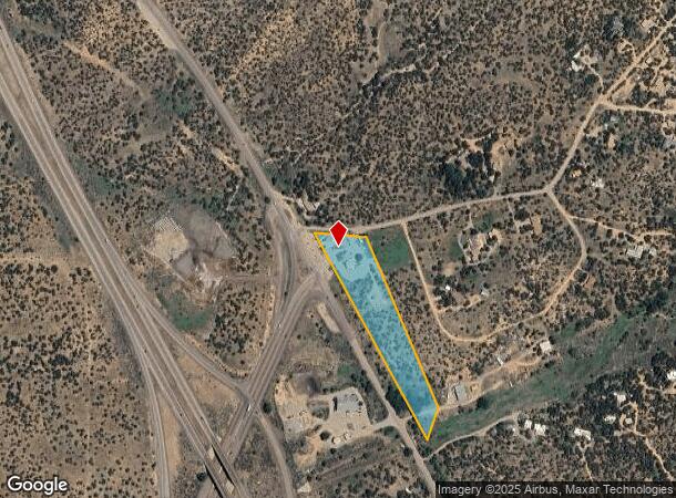  624 Old Las Vegas Hwy, Santa Fe, NM Parcel Map