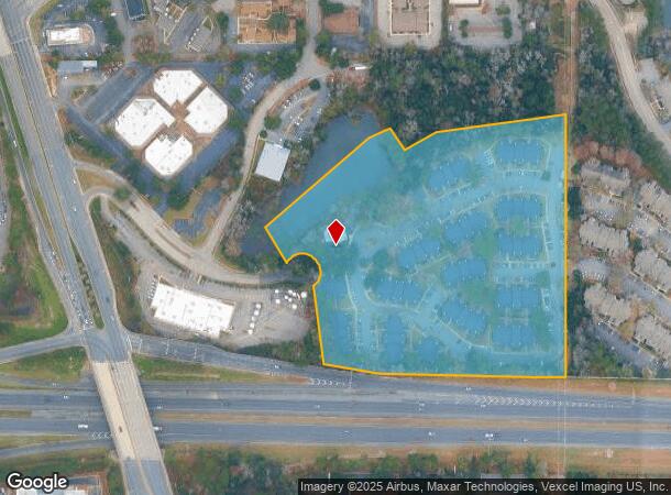 1833 Halstead Blvd, Tallahassee, FL Parcel Map
