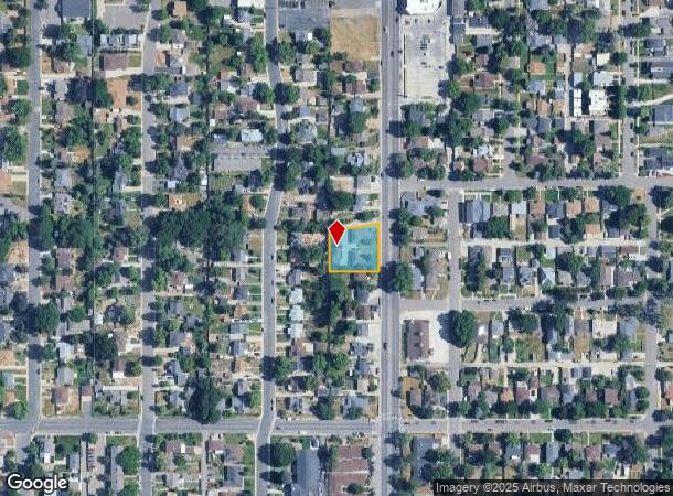  3615 Sheridan Blvd, Wheat Ridge, CO Parcel Map