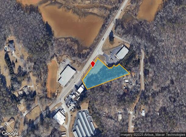 5619 Atlanta Hwy, Flowery Branch, GA Parcel Map