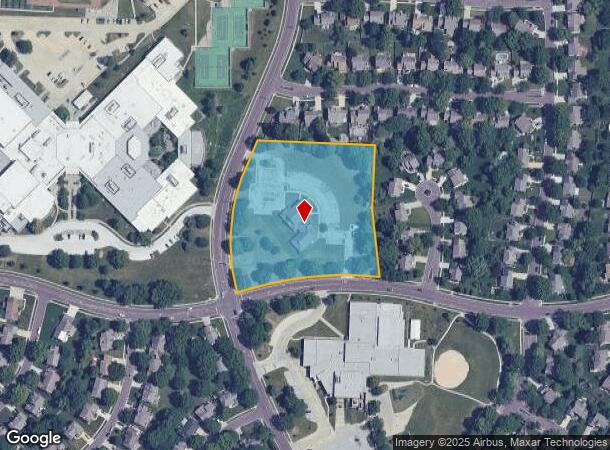 12251 Lamar Ave, Leawood, KS Parcel Map