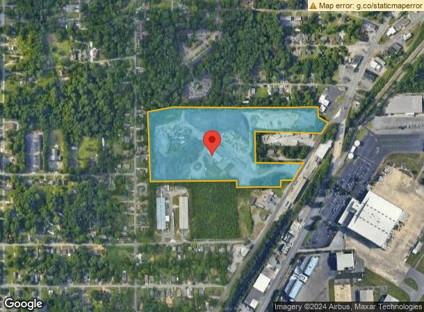  4130 N Glenn Ave, Winston Salem, NC Parcel Map