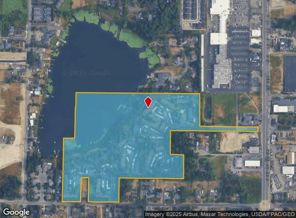  2800 Queens Way, Milton, WA Parcel Map