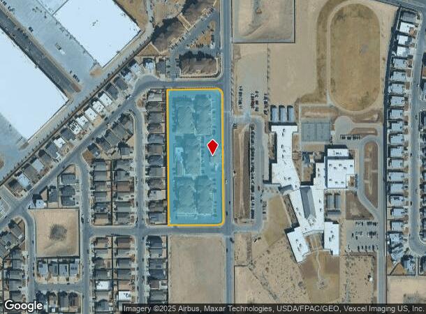 141 Nonap Rd, El Paso, TX Parcel Map