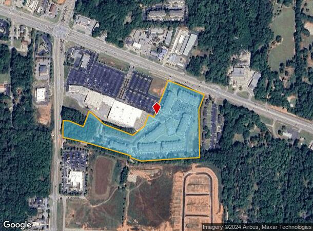  9300 Delk Dr, Covington, GA Parcel Map