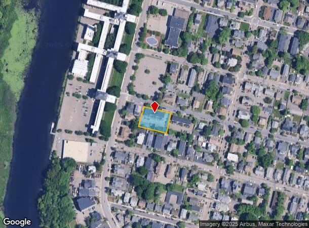  15 Brown St, Waltham, MA Parcel Map