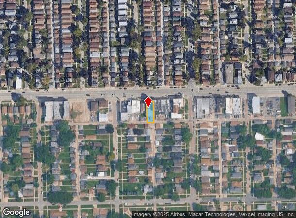  6811 Pershing Rd, Stickney, IL Parcel Map