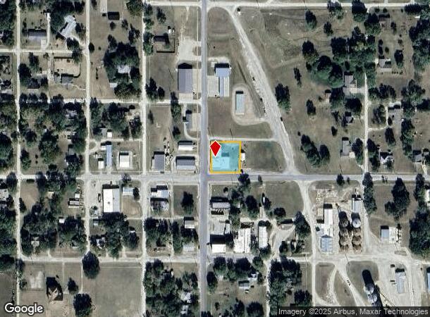 102 E Broadway St, Burns, KS Parcel Map