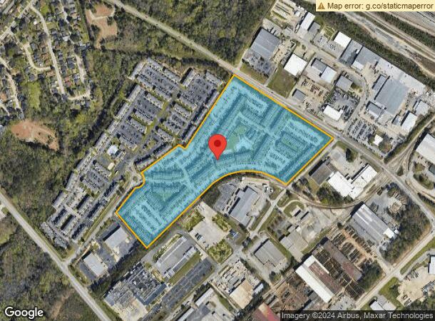  1050 Southern Dr, Columbia, SC Parcel Map