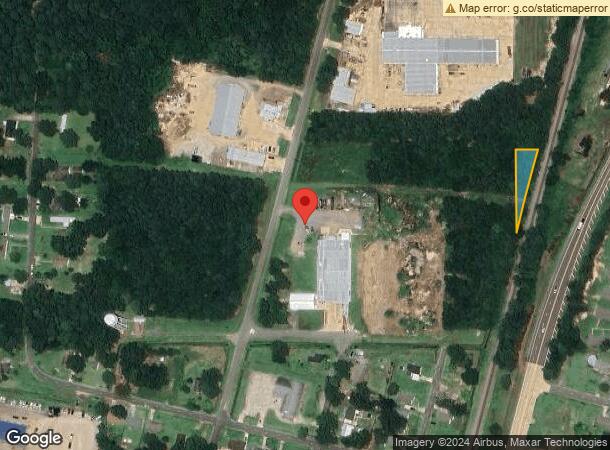  410 Carrier Ave, Benton, LA Parcel Map