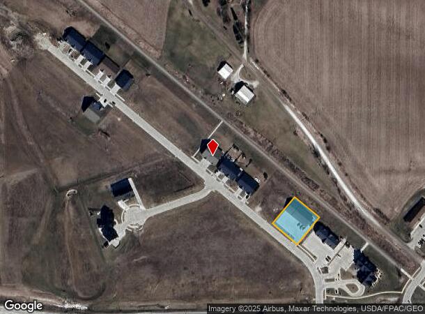  106 Towne Centre Dr, Urbana, IA Parcel Map