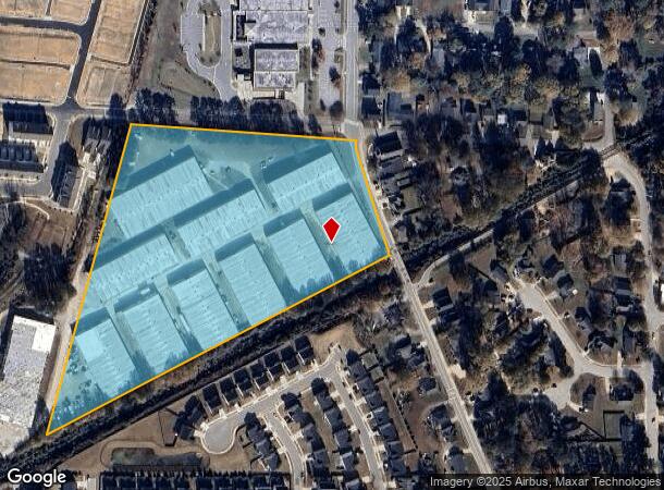  301 Bridge St, Fuquay Varina, NC Parcel Map