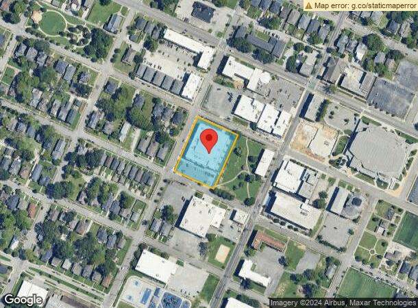  700 S Hawthorne St, Chattanooga, TN Parcel Map