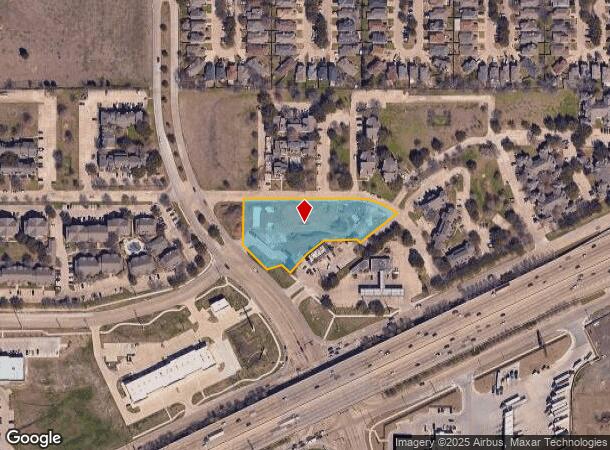  5356 Roan Rd, Garland  Dallas Co, TX Parcel Map