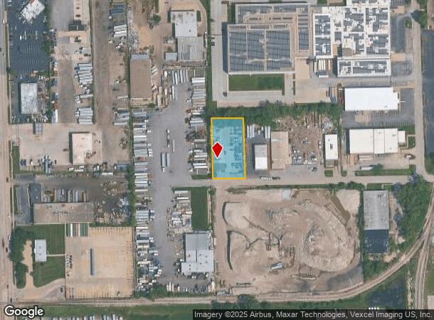  3840 W 128Th Pl, Alsip, IL Parcel Map