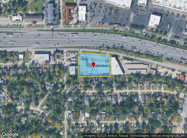  10912 East Fwy, Houston, TX Parcel Map