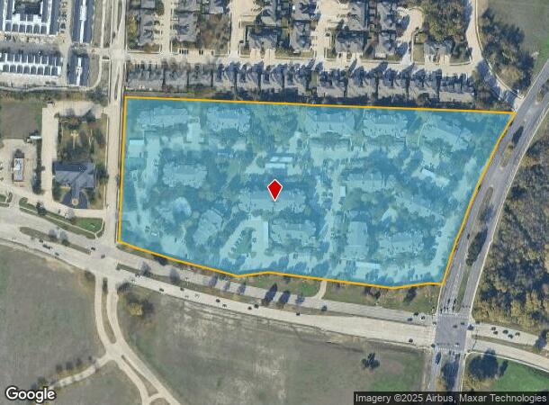  2001 E Spring Creek Pky, Plano, TX Parcel Map