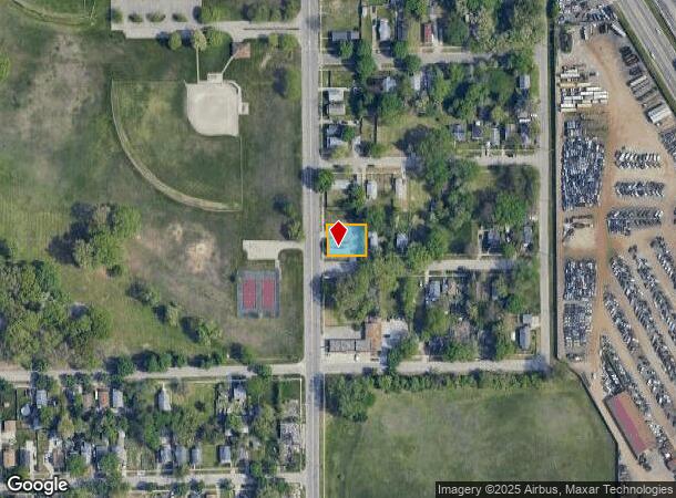 3702 N Franklin Ave, Flint, MI Parcel Map