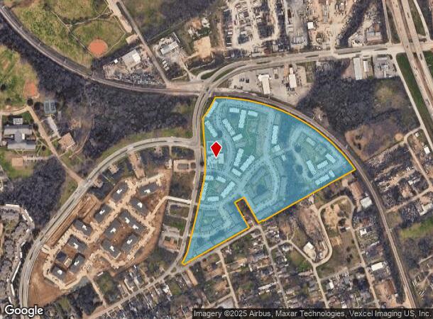 3500 E Overton Rd, Dallas, TX Parcel Map
