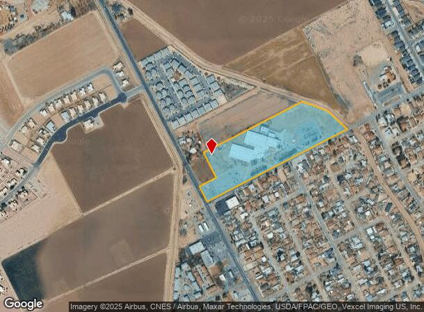 11399 Socorro Rd, El Paso, TX Parcel Map