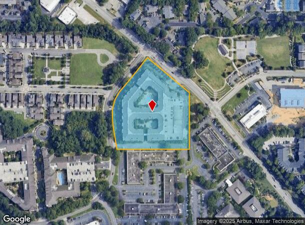  4580 N Shallowford Rd, Atlanta, GA Parcel Map