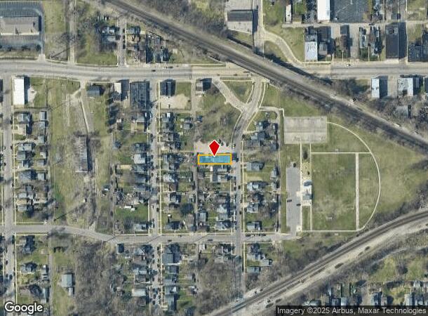  429 S Walnut St, South Bend, IN Parcel Map