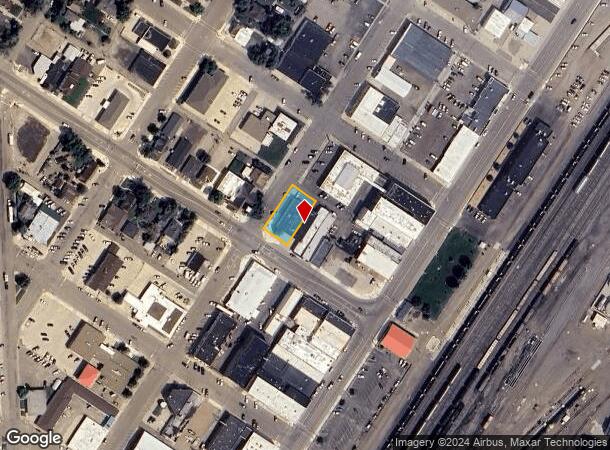  122 W Towne St, Glendive, MT Parcel Map